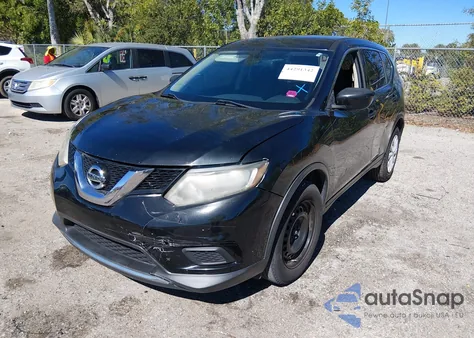 2016 Nissan Rogue S z USA, uszkodzony, nr VIN KNMAT2MT5GP597045